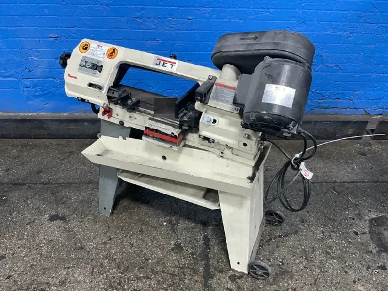 JET 5” X 8” HORIZONTAL BAND SAW   -  J-3130