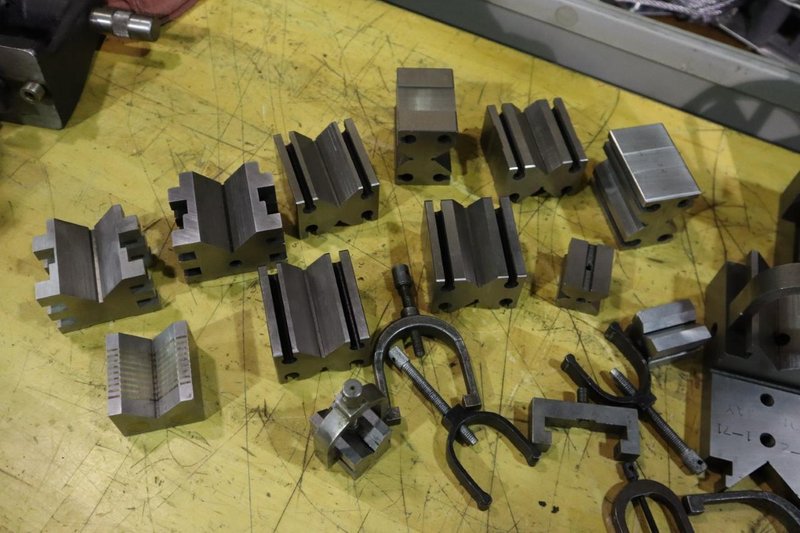 Vee-Blocks and Clamps, Assorted- Auction Item