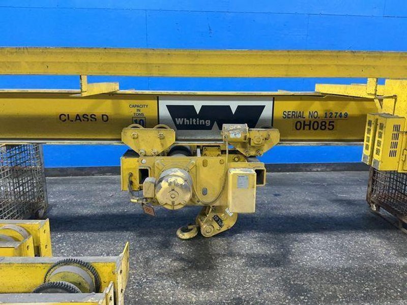Whiting 10 Ton  Bridge Crane - Cew10x20rt14d4