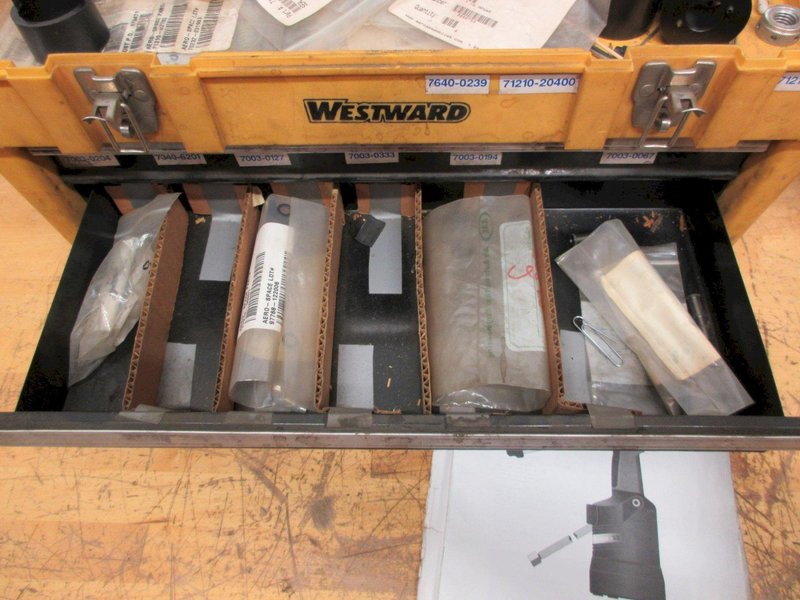 Avdel G3 Genesis Pneumatic Rivet Guns with Toolbox of Spare Parts, Manuals- Auction Item