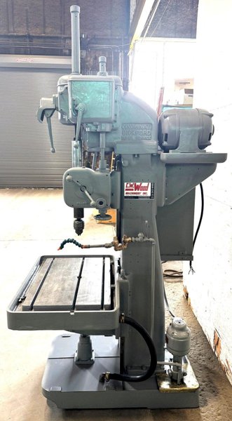 21&quot; Cincinnati-Bickford Single Spindle Drill, 2000 RPM, 4 M.T., Coolant, 3 HP, Clean