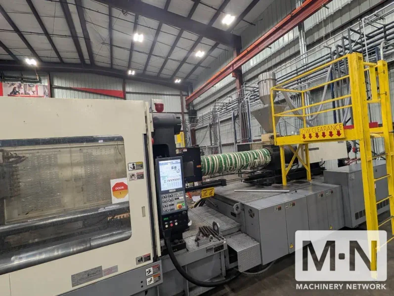 720 TON 168 OZ NISSEI MODEL FVX660III-400L HYBRID INJECTION MOLDING MACHINE MFG 2017