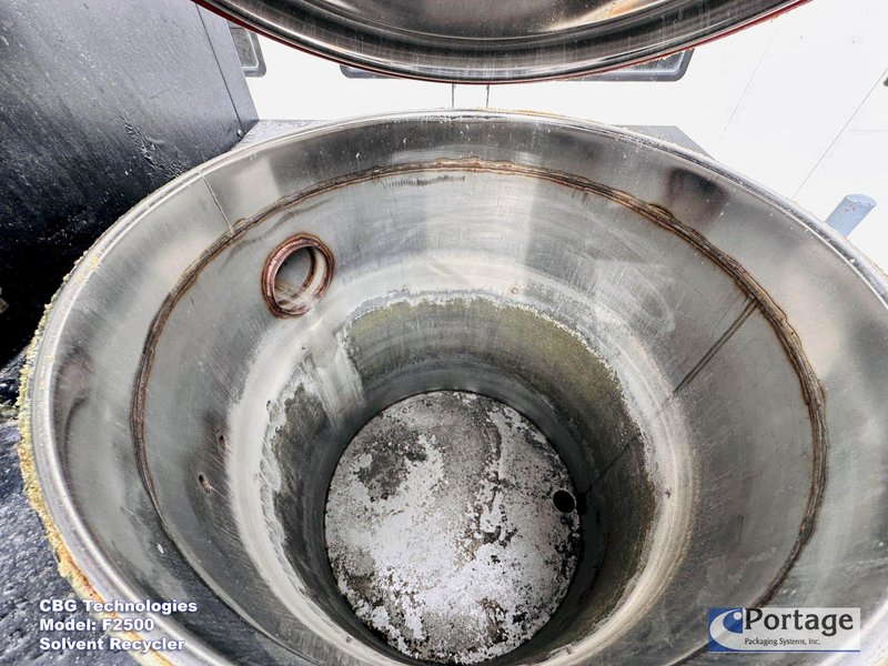 CBG Technologies Model: F2500  ||  Solvent Recycler