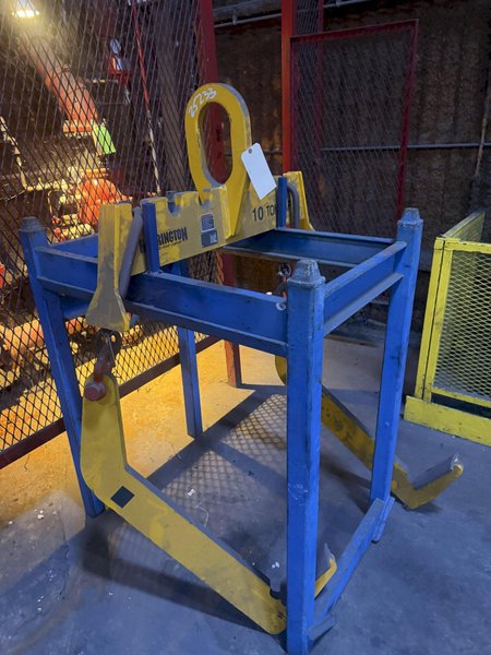 10 TON MODEL #NACL-10-48 HARRINGTON KITO NARROW ARM COIL LIFT PICKER: YOBRO #25233