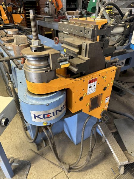 2&quot; KEINS HORIZONTAL HYDRAULIC CNC TUBE BENDER, NEW 2001: STOCK #18818