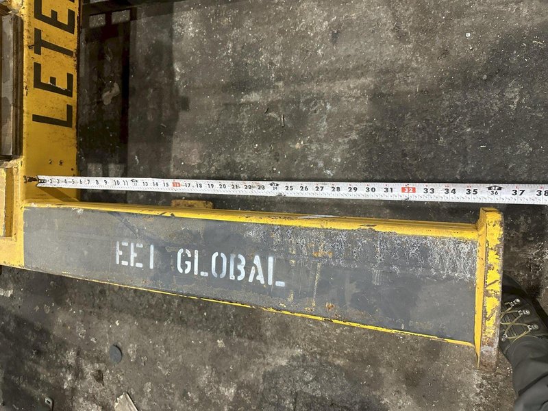 8,000 LBS X 10' X 8' LETELLIER 4-ARM SPREADER BAR LIFT BEAM WITH CENTERING ADJUSTMENT: STOCK #21987