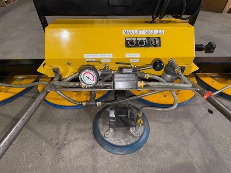 5,000lbs ANVER CORP VACUUM SHEET LIFTER STOCK# 4154