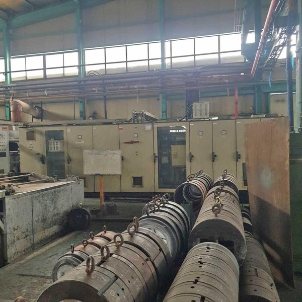 2750 MTon CLECIM SINGLE ACTION OIL HYDRAULIC EXTRUSION PRESS (14149)