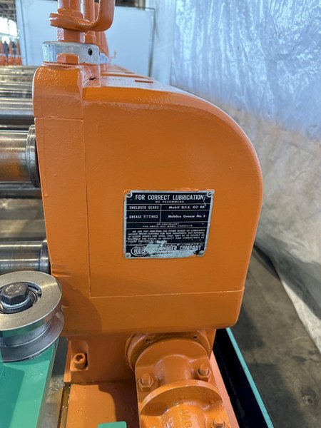 14 STAND X 3&quot; ARBOR X 48&quot; YODER ROLLFORMER. STOCK #18133