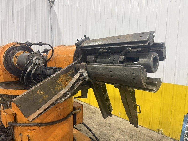 15,000 LB X 16" TISHKEN MODEL #HR-160 DOUBLE END REEL &amp; CAR: YOBRO #25253