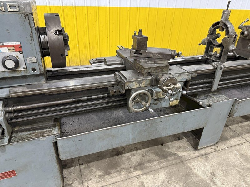 19" X 120" LEBLOND MODEL #6E REGAL ENGINE LATHE 1.75" HOLE: STOCK # 14661
