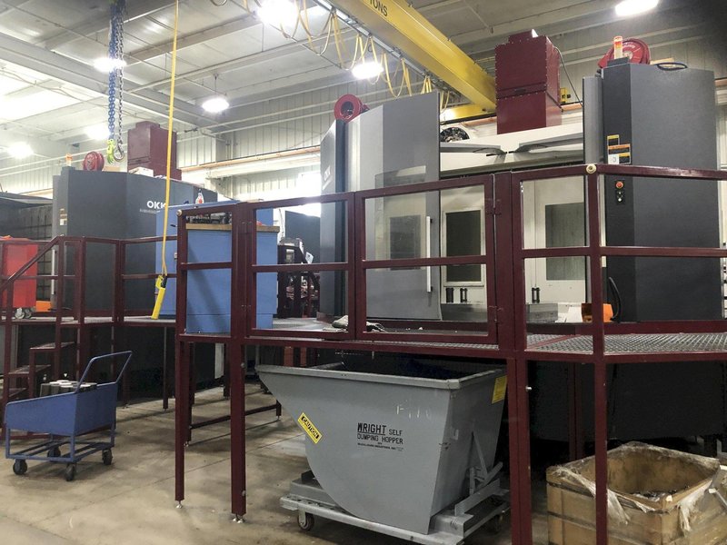 2008 OKK HM1250s CNC Horizontal Machining Center For Sale