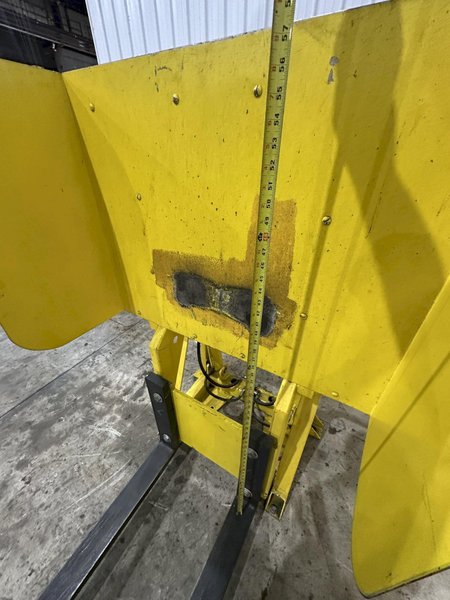 48&quot; HYDRAULIC PALLET INVERTER / FLIPPER / UPENDER MACHINE: STOCK #22798