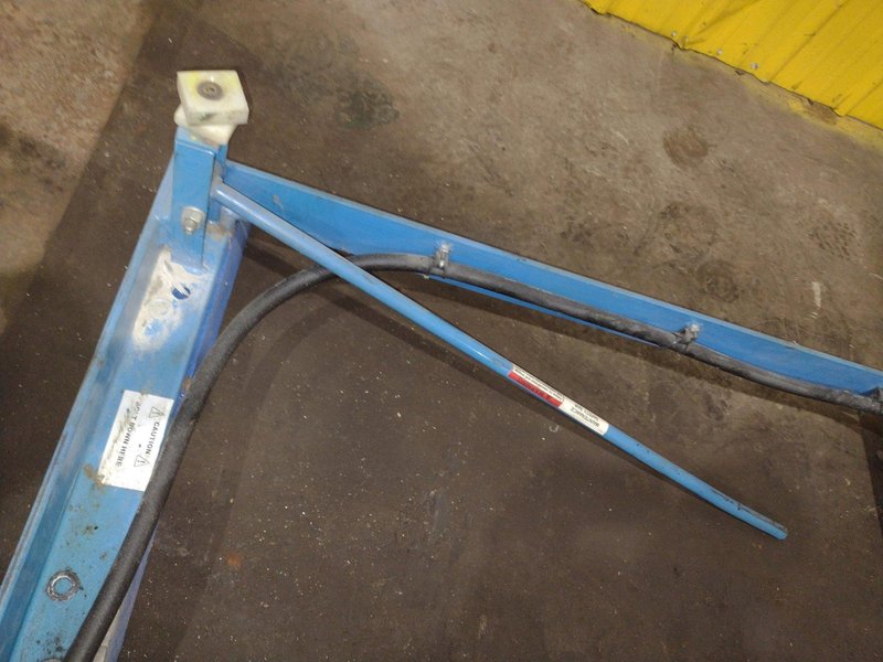 5,000 LBS X48"X 48" MAX MODEL #LPTT-UP-50-90 HYDRAULIC TILT UPENDER 90 DEGREE FLIP TABLE: YOBRO #25891