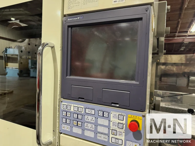 240 TON 9.28 OZ TOSHIBA MODEL EC240NIIV30-6A SILICONE LIM INJECTION MOLDING MACHINE MFG 2007