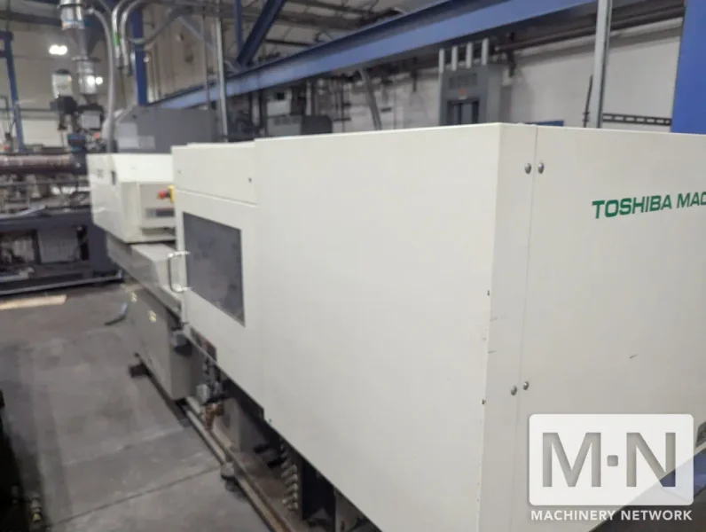 85 TON 3.4 OZ TOSHIBA MODEL EC85NIIV30-2A ELECTRIC INJECTION MOLDING MACHINE MFG 2007 (2) AVAILABLE