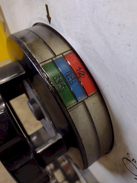 32" X 168" SUMMIT GAP BED ENGINE LATHE. STOCK # 0661425