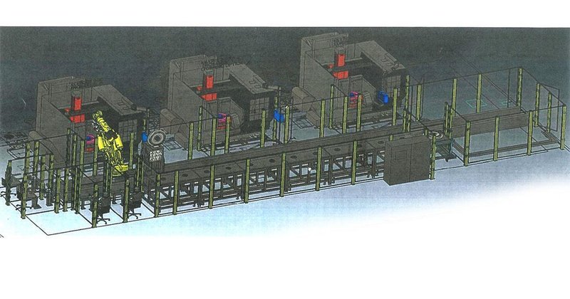 Fanuc + 3 Breton machining centers