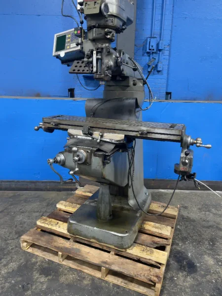 BRIDGEPORT 42” X 9” VERTICAL MILL