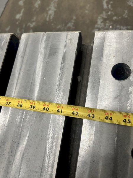 48" x 48" x 30" HIGH T SLOT RISER PLATE WORK HOLDING FIXTURE BOX TABLE : YOBRO #26298