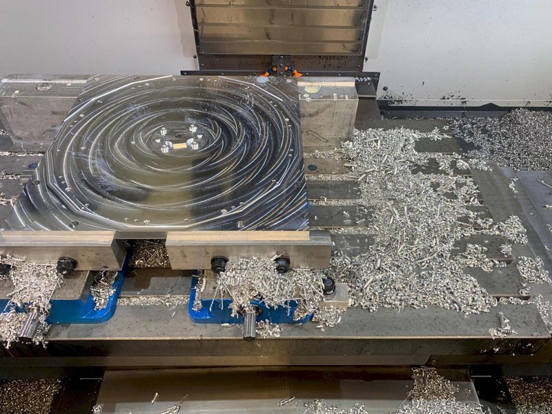 2019 HAAS VF-5/40 4 Axis Ready, 10K Geared, Remote Jog, 24+1 Side ATC Vertical Machining Center