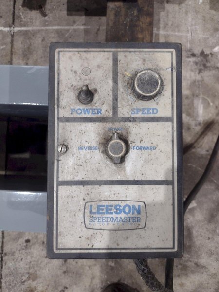 20,000 LB (10 TON) ARONSON MODEL #WRD1 POWERED TANK TURNING ROLLS, DRIVE &amp; IDLER: STOCK #23508