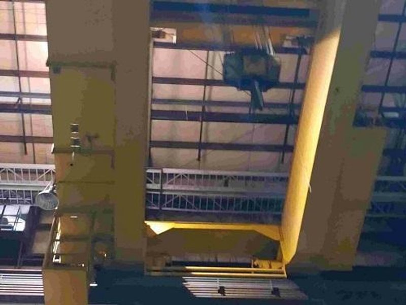 70/25 TON VIRGINIA TOP RUNNING DOUBLE GIRDER OVERHEAD BRIDGE CRANE