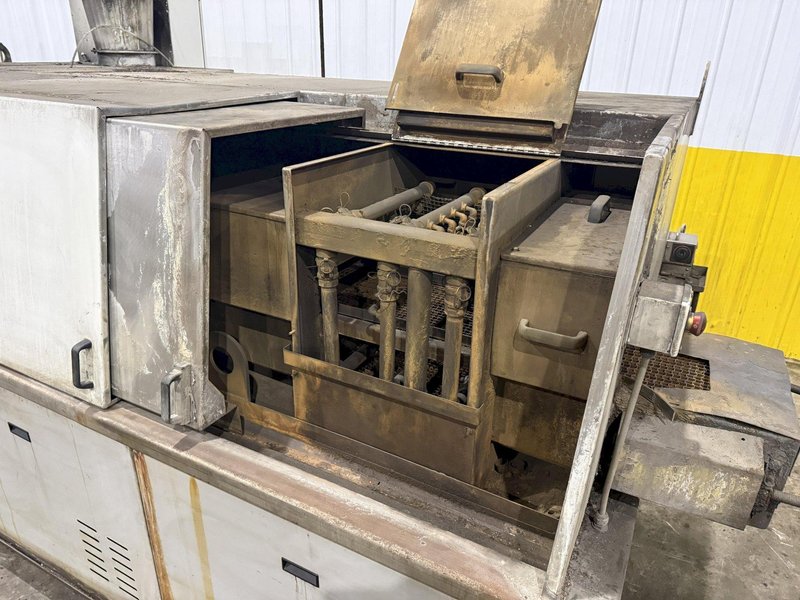 18" RANSOHOFF LEANVEYOR 3-STAGE STEEL MESH CONVEYOR PASS THROUGH PARTS WASHER, NEW 2017: YOBRO #24292