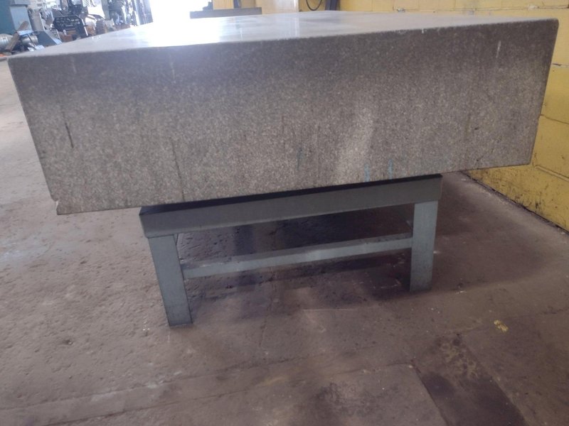8&#039; X 4&#039; X 14&quot; ROCK OF AGES PRECISION LAYOUT INSPECTION GRANITE TABLE: STOCK #23802
