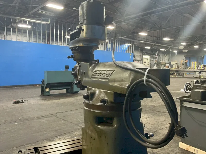 BRIDGEPORT 9”X42” VERTICAL MILL  -  26026
