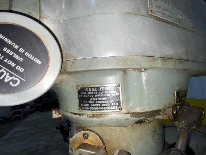 2 HP BRIDGEPORT SERIES I VERTICAL MILL / MILLING MACHINE: STOCK #20697