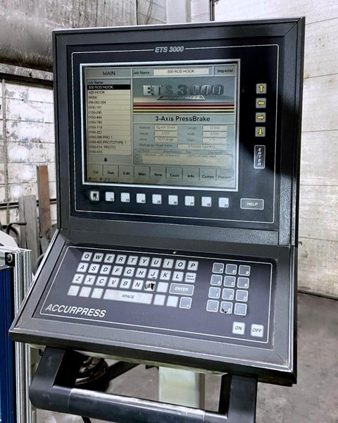 Accurpress 717512 175 Ton 6 Axis Press Brake