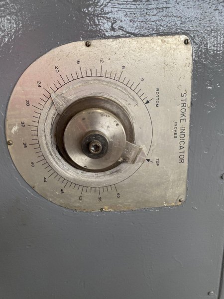 5&quot; X 60&quot; MITTS &amp; MERRILL MODEL #9B HYDRAULIC KEYSEATER. STOCK # 1262520