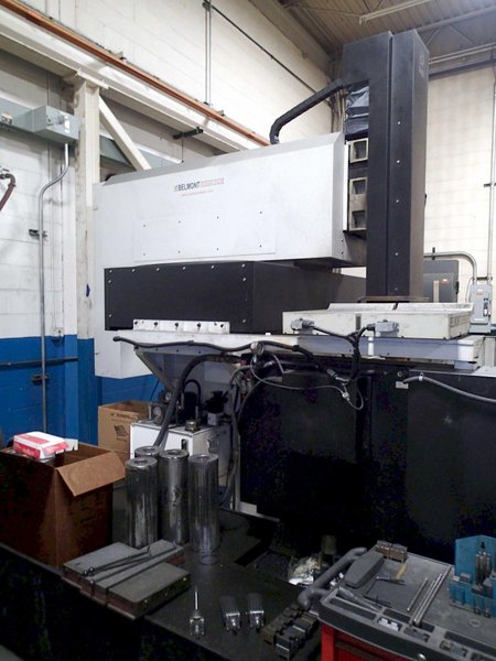 Belmont MX-166W CNC Sinker EDM, 2014 – 200 Amp, 8 ATC, 51″ x 28″ Table, C-Axis
