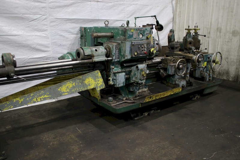 #1A WARNER &amp; SWASEY SADDLE TYPE TURRET LATHE: STOCK #73300