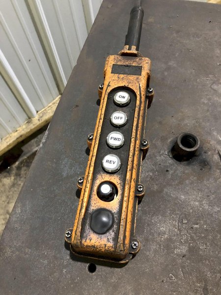 2,000 LB ARONSON MODEL #HD20 PTVR WELDING POSITIONER, SINGLE PHASE: STOCK #18382