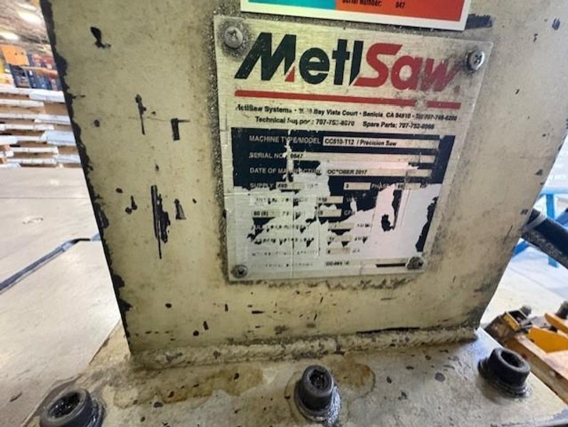 20" X 13" DOALL METL VERTICAL CIRCLE CONTOUR BAND SAW WITH METL SAW HYDRAULIC ROTATING FLOAT TABLE STOCK# 4118