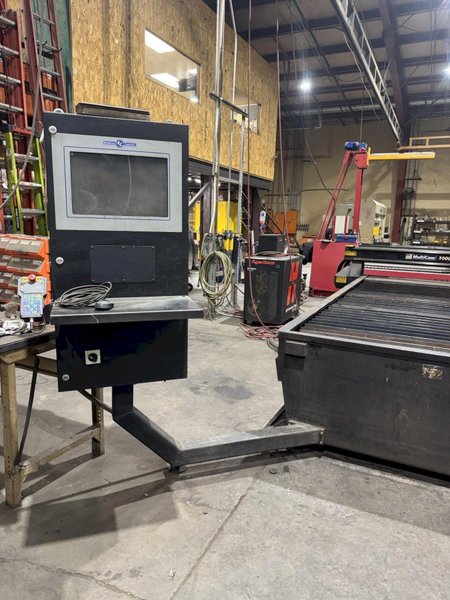 5 x 10 Multicam 3000 Plasma Table, 2016 – Hypertherm HPR130xd