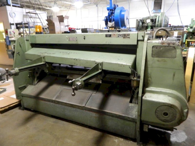 6' x 1/4" FJ EDWARDS MODEL TRUCUT HYDRAULIC SHEAR: YOBRO #24620