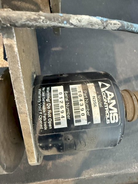 48” WIDE CUT-TO-LENGTH LINE: FAMCO SHEAR WITH FEED ROLL &amp; AMS CONTROLS: STOCK #23384