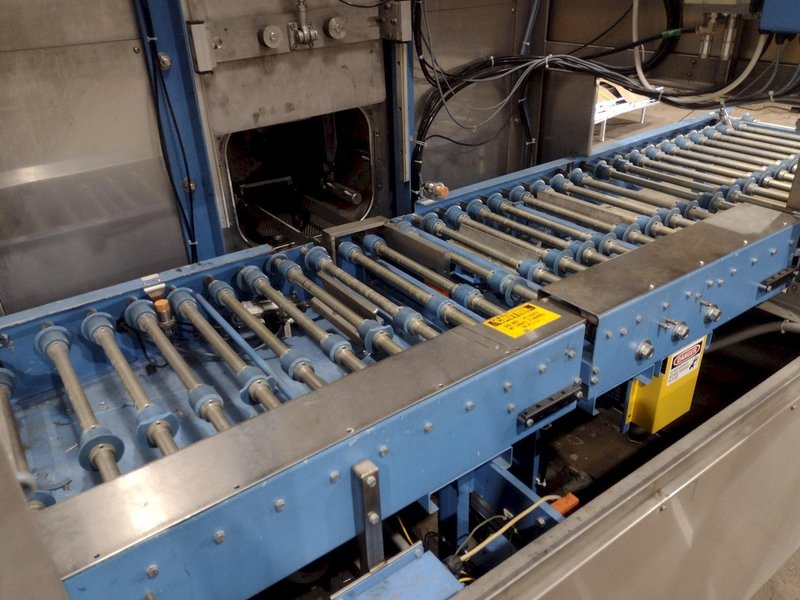 EXTRUDE HONE / SURFTRAN MODEL #STR-1 HIGH PRESSURE WASHER &amp; DEBURRING SYSTEM W/ STORCH DEMAGNETIZER MACHINE: STOCK #19369