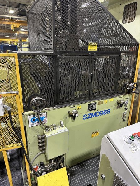 220 TON AIDA #PMX-L2-200H SSDC PRESS LINE, COMPLETE WITH CWP SPACE SAVER COIL FEED LINE: STOCK #22213