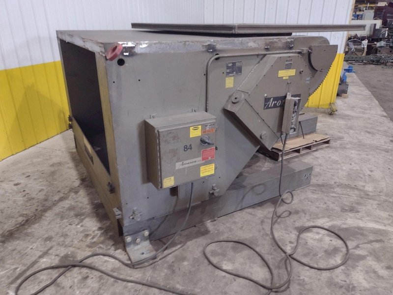 50,000 LB ARONSON MODEL #HD-500VF WELDING POSITIONER: STOCK 24016