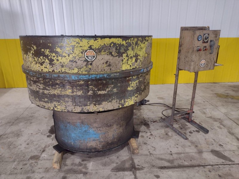 12 FT3 ROTOFINISH MODEL #ST-12MSLT VIBRATORY BOWL FINISHER STOCK: #20855