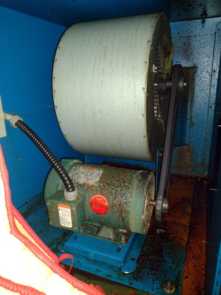 2500 CFM AIR KING MODEL #M-25DHE AIR FILTRATION UNIT W/ STAND: STOCK #23529