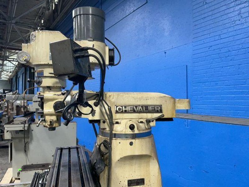 FALCON CHEVALIER MACHINERY INC. 9”X42” VERTICAL MILL  -  FM-3VS