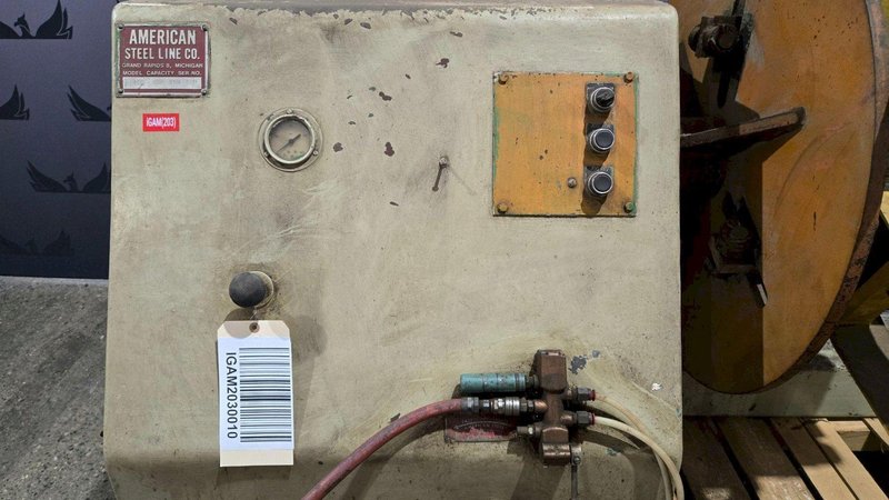 AMERICAN STEEL LINE 1000 6000LBS UNCOILER USED