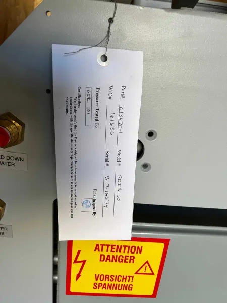 2025 FLOW 50IS | Pumps, Waterjet