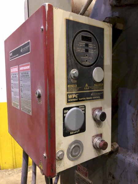 60 TON L &amp; J MODEL #60 OBI FLYWHEL PRESS, 4&quot; STROKE: STOCK #15363