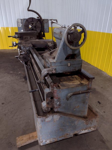 30" X 96" GEMINIS 9" HOLLOW SPINDLE MODEL #GE-870 ENGINE LATHE, 9" HOLE: STOCK #18925